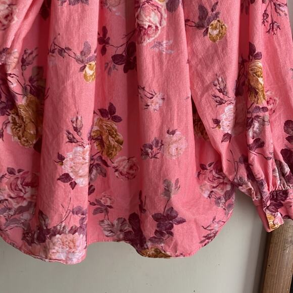 LOVESHACKFANCY Willow Corduroy Top In Charlestown Pink - Picture 13 of 16